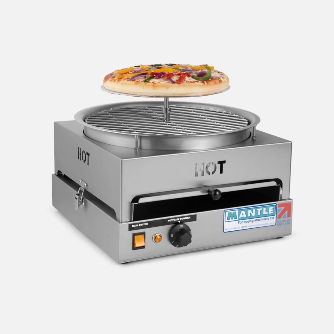 PC2000 Pizza Capper Shrink System c/w Fork
