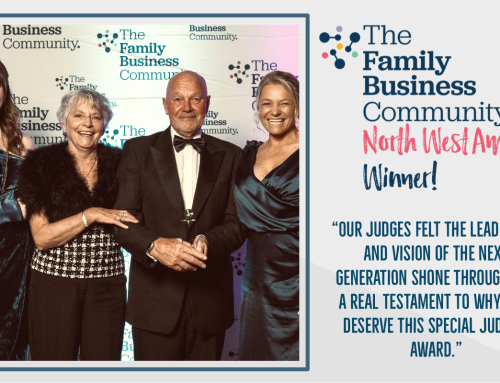 We won the Judges Award at the North West Family Business Awards 2022!