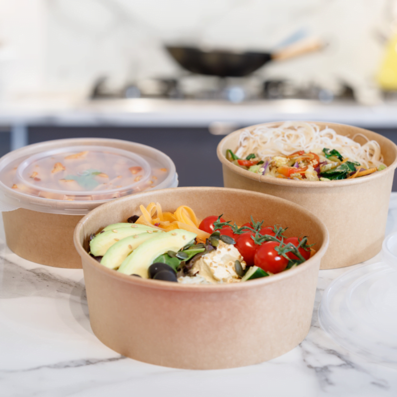 Kraft Food To Go Bowls & Lids Mantle Packaging Machinery Ltd