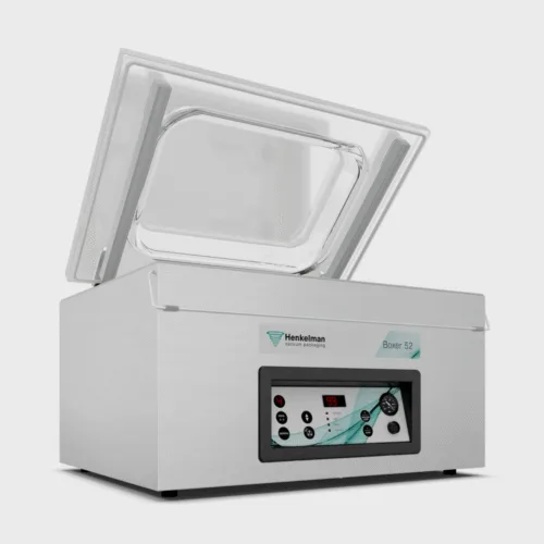 Henkelman Boxer 52 vacuum packer – the perfect vacuum sealing solution for busy butchers, packing meat, meals and more