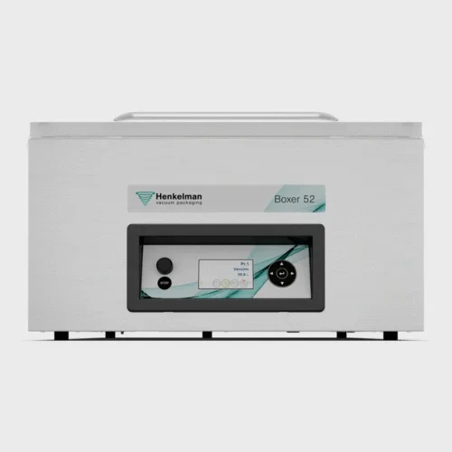Henkelman Boxer 52 vacuum packer – the perfect vacuum sealing solution for busy butchers, packing meat, meals and more